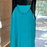 Michael Lauren  Black Teal Racerback 100% Modal Tank Top Size Small Photo 0
