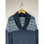 Ralph Lauren Lauren Womens Black Nordic Sweater Shawl Collar approx Size M Photo 1