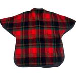 Vintage 1960s Trego’s Westwear Wool Plaid Red Green & Gray Short Sleeve Sweater Size M Photo 9