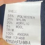 FATE Black Ribbed Knit Cardigan
Sweater Faux Fur/Angora Trim Size L Size L Photo 8