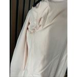 H&M long blazer light pink color size 4 work attire work blazer work outfit Photo 6