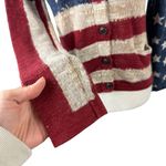 Denim & Supply Ralph Lauren American Flag Sweater Cardigan Size Medium Cotton Photo 3