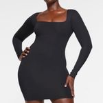 SKIMS  BODY LONG SLEEVE SLIP DRESS, Size X-Small, $118 Photo 2