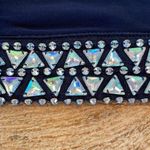 B Darlin Navy blue halter top MINI SKIRT DRESS homecoming formal wedding guest Photo 8