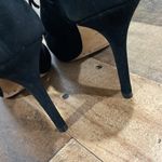 LK Bennett  heels Honor black suede leather point toe caged stiletto pumps 6.5 Photo 6