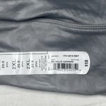 Xersion  Sports Bra Womens 2XL Gray Metallic Leopard Racerback Ruched NEW Photo 3