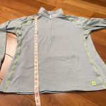 FootJoy FJ Womens 1/4 Zip Golf Pullover Gray Stretch Stonebrook golf club size M Photo 8