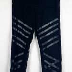 Alo Yoga Alo Airbrush Stripe Leggings Black Sz S Photo 0