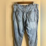 Gap denim size 27 best girlfriend jeans linen blend Photo 3