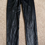 Wilfred  Aritzia Black Leather Leggings Size Small Photo 0