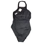 ANDIE NWT Women's XL Black Luzon One Piece Swimsuit High Neck Summer Pool Photo 3