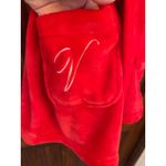 Victorias secret short cozy robe in red size extra small/small Photo 2