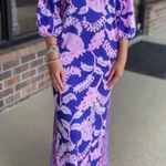 Lilly Pulitzer Maxi Dress 10 Long Dress Boho Resortwear Beach Turtle Tropical Photo 2