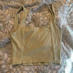 Le lis  Sage Green Ribbed Tank Top Photo 2
