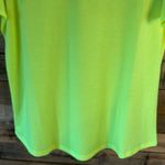 Sunshine‎ & Rodeos Neon Leopard Sleeve Top Size XL Green Photo 9