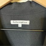 Reformation  Randi Dress Gold Buttons Collared Mini Dress Womens Size 2 Photo 8