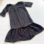 Johnny Was Calme M Black Tiered Dress Photo 0