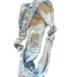 Hollister  High Leg Cheeky Bikini Bottom Sz M Blue Floral Lined NWT Photo 4