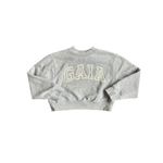 Cult Gaia Gap x  Gray Athletic Cropped Sweatshirt Womens Size S Photo 4