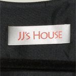 JJ's House Black Sleeveless Blouse Top Scoop Lace Ribbon 12 New Photo 6
