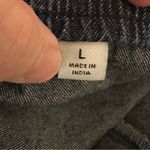 kim rogers  Tie Waist Blue Cotton Denim Lucy Easy Shorts Photo 4