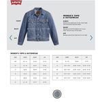 Levi's  Women's Plus Size Original Trucker Denim Jacket Size 4X Lighter Blue New Photo 5