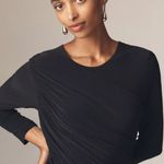 Norma Kamali  Navy Diana Dress Photo 3