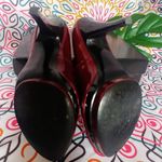 Carlos Santana  Queens Ruby Red Pumps Heels Shoes Photo 3
