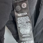 Aritzia  Babaton Button Utility Shirt Top Roll Tab Sleeves black size XS Photo 3