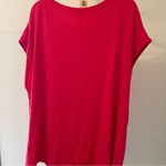 Ava & Viv  Women's Short Sleeve T-Shirt in Red - Size 1X‎ Photo 2