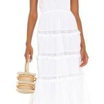 Tularosa Matt Midi Dress in White Large Photo 0