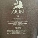 ZION Rootswear Unisex “Marley” Graphic Cotton Short Sleeves SZ XL Black Photo 6