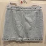 PacSun  Grommet Denim Zip Up Skirt Size 26 Y2K‎ Photo 4