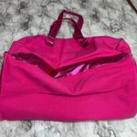 Victoria's Secret Victoria Secret y2K 2000s travel bag large duffle hot Pink zip up Photo 5