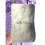 Lila Rose Lily Rose Molded Cup Side Slit Dress Juniors S Floral Coquette Forest Fairy NWT Photo 4