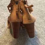 joe's jeans Joe's Suede Knotted Cutout Back Zip Ankle Boots size 10 Photo 4