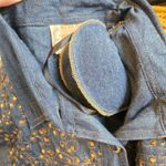 Vintage Country Wear Denim Western Shirt Gold Embroider Sequins Sz 12 Rodeo Chic Blue Photo 8