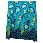 Lilly Pulitzer  Dress Womens 4 Blue Koi Fish Sleeveless Shift Cotton Lined 82765 Photo 8