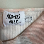 Princess Polly Women's Ribbed Crop Top Pink White Camo Cowl Neck Summer Size 8 Photo 7
