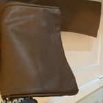 PacSun Brown Vegan Leather Flare pants - size XS Photo 14