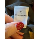 Michael Stars  Dress Women Large Black Collared Long Sleeve Shirt Dress Mini NWT‎ Photo 9