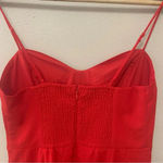 Abercrombie & Fitch Camille Midi Dress in Red Size Medium Petite NWT New Photo 10