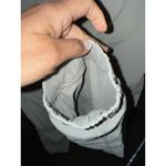 Athleta  Womens Pants Sz 12 Gray Nylon Elastic Waist Zip Snap‎ Pockets Jogger Photo 4