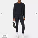 Sweaty Betty  Charcoal Long Sleeve Top Photo 9