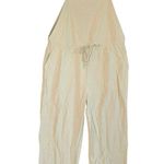 Rhythm Verona Jumpsuit Women Size Large Wide Leg Loose Fit Summer Green Photo 0