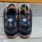 Minnetonka  Navy Suede Moccasin Loafer - size 6.5 Photo 2