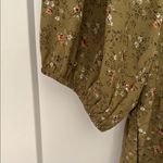 Polagram  Olive Floral Maxi Dress Photo 3