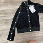 Moschino Love  Black Corduroy Bomber Jacket Women’s IT 44 / US 10 NWT Photo 3