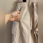 American Eagle  low rise baggy flare stretch beige women 28W NWT Photo 5