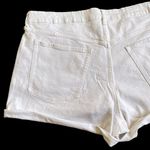 Old Navy  Women’s High-Waisted OG Straight White Cuffed Jean Shorts Plus 22 Photo 6